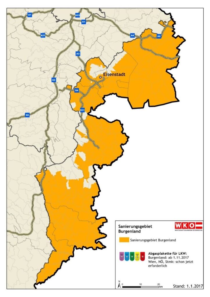 Burgenland IG-L miljøzone