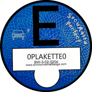 Blåt E-Mærke til Tyskland