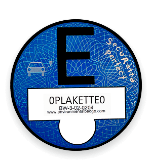 Blåt E-Mærke til Tyskland